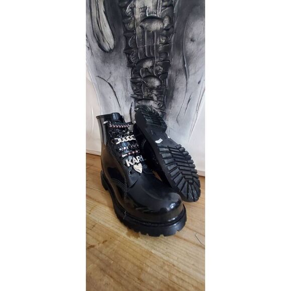 Karl Lagerfeld boots size 6 - Picture 9 of 11